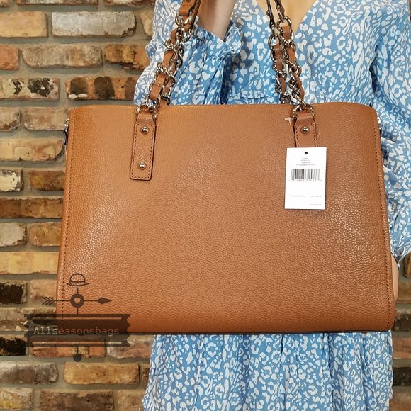 Kate Spade Cobble Hill Andee Shoulder Warm Ginger - Picture 8 of 15